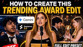 Worst Ai Editor Of All Time 🏆 | Trending Ai award edit tutorial with XML and edit preset 
