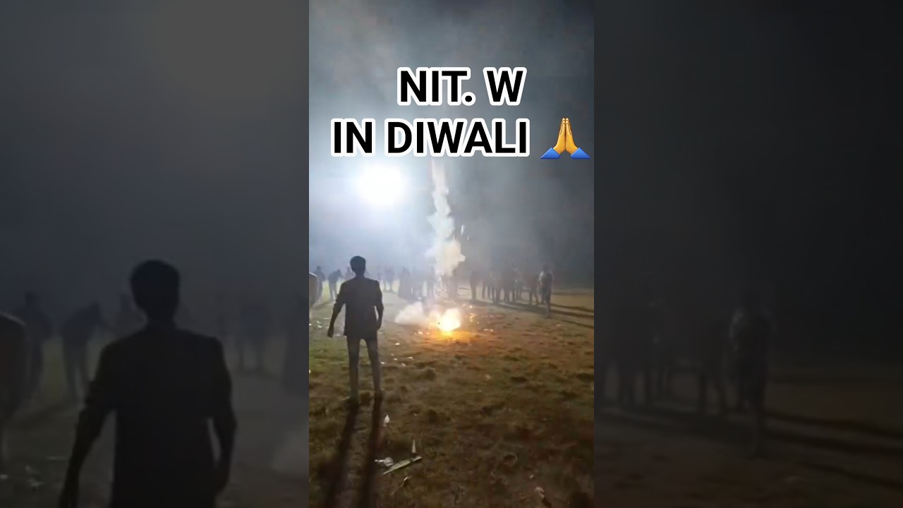 NIT WARANGAL IN DIWALI 💝🥰