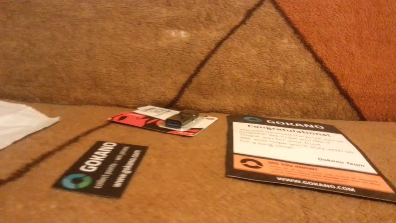 Unboxing Pendrive Kingston 16GB from Gokano.com