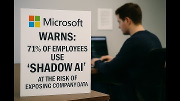 News AI เล่าให้ฟัง : ไมโครซอฟท์เตือนภัย พนักงาน 71% ใช้ "Shadow AI" เสี่ยงข้อมูลองค์กรรั่วไหล