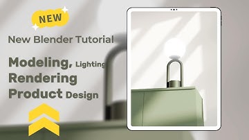 🚀 From Modeling to Lighting & Rendering – Master Product Design in Blender!