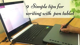 9 AMAZING TIPS TO IMPROVE HANDWRITING ON PEN TABLET (in Hindi) screenshot 2