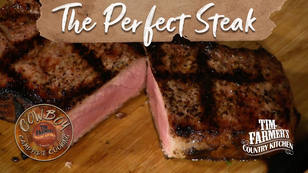 THE PERFECT STEAK In the Dutch Oven and Over the Fire YouTube