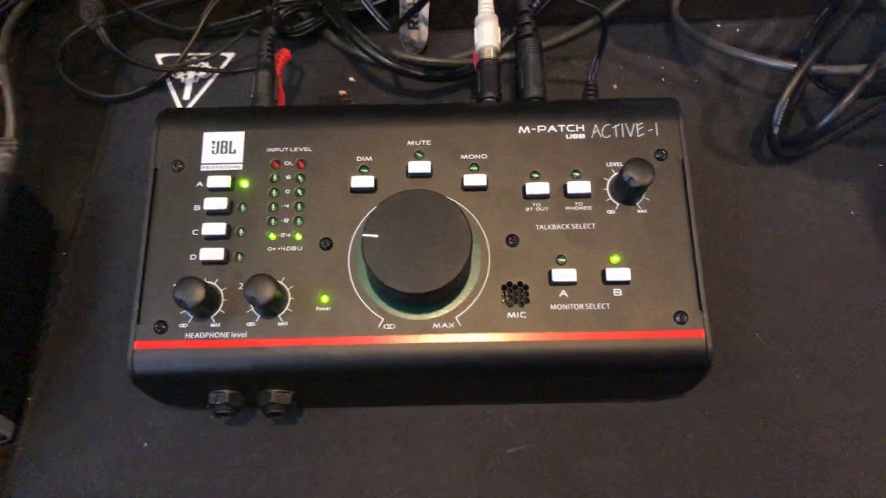 JBL MPatch Active1 Home Studio Setup Multiple Speakers Subwoofer