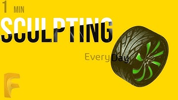 1 Min Sculpting | Every Day | Fusion 360 |Rim
