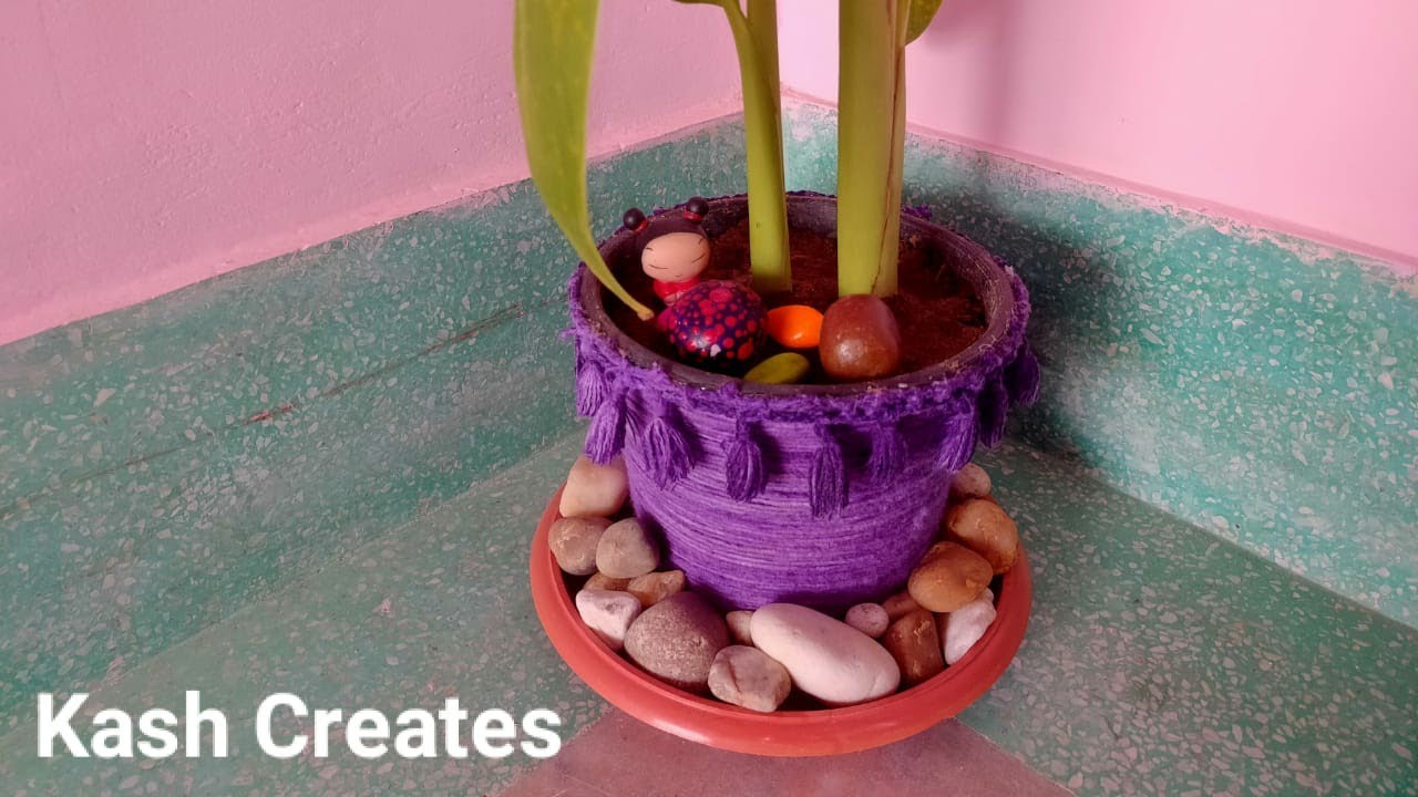 DIY Plant pots YouTube