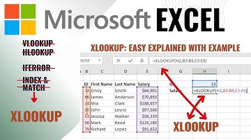 XLOOKUP in Excel  | Replace VLOOKUP, HLOOKUP, INDEX MATCH & IFERROR Easily | Data Analyst Interview