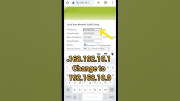 How to change wifi IP address