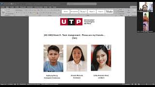AC S05 Week 5   Task Assignment   These are my friends    TA1