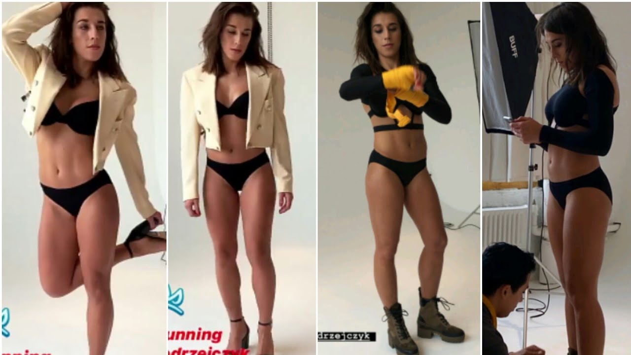 Joanna Jedrzejczyk ensaio photoshoot hot gostosa UFC safada thong pants g-s...