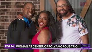 Woman at center of polyamorous trio speaks on life with husbands