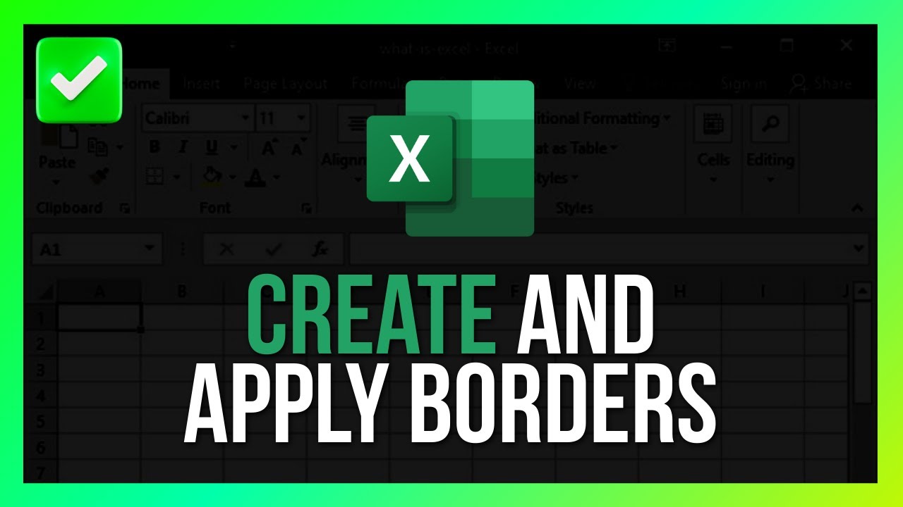 How to Create and Apply Borders in Excel Spreadsheets [Quick Guide ...