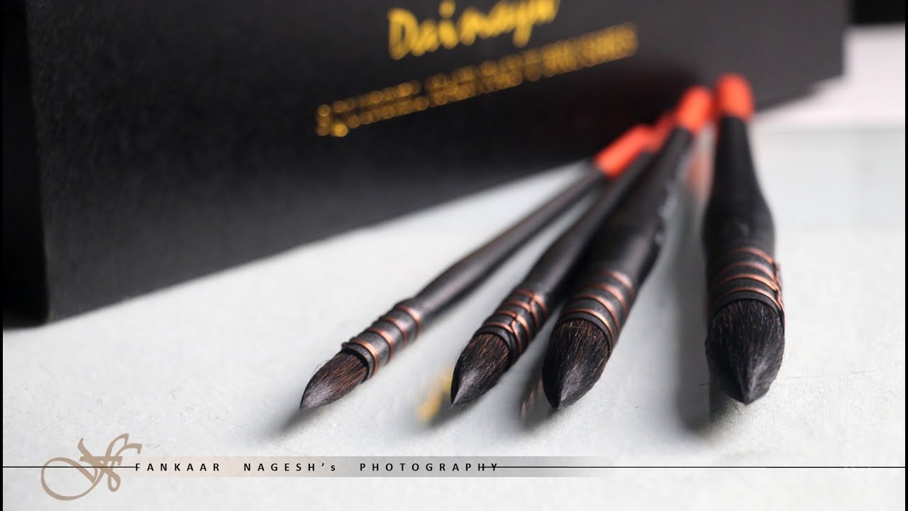 DAINAYW squirrel hair paint brush for professional watercolorist