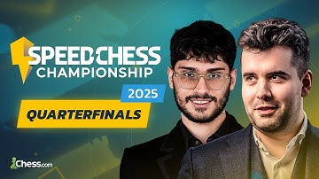 SCC 2025: Alireza Firouzja vs. Ian Nepomniachtchi In Battle Of Speed Demons! Quarterfinals