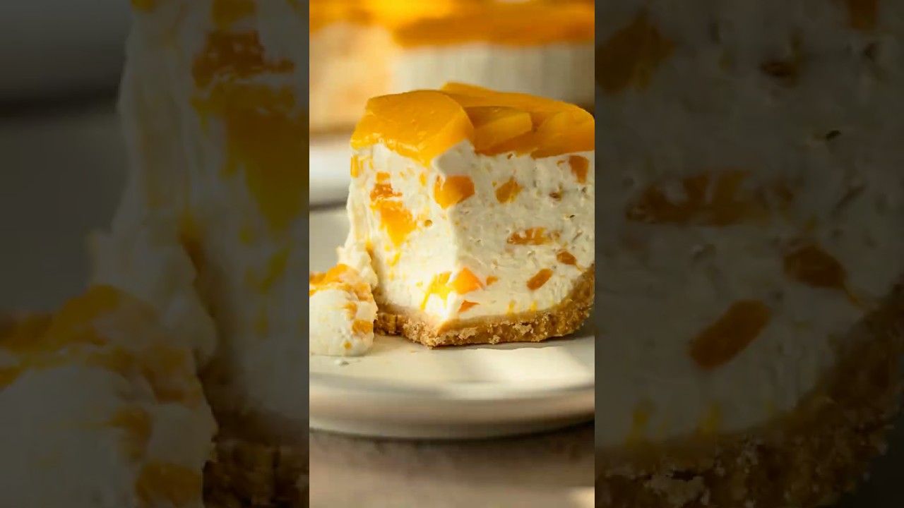 Easy Peach Cheesecake Recipe | Perfect Summer Dessert Idea