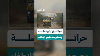 لليوم الرابع على التوالي.. استمرار حرائق ريف اللاذقية وسط صعوبات تعرقل جهود فرق الإطفاء