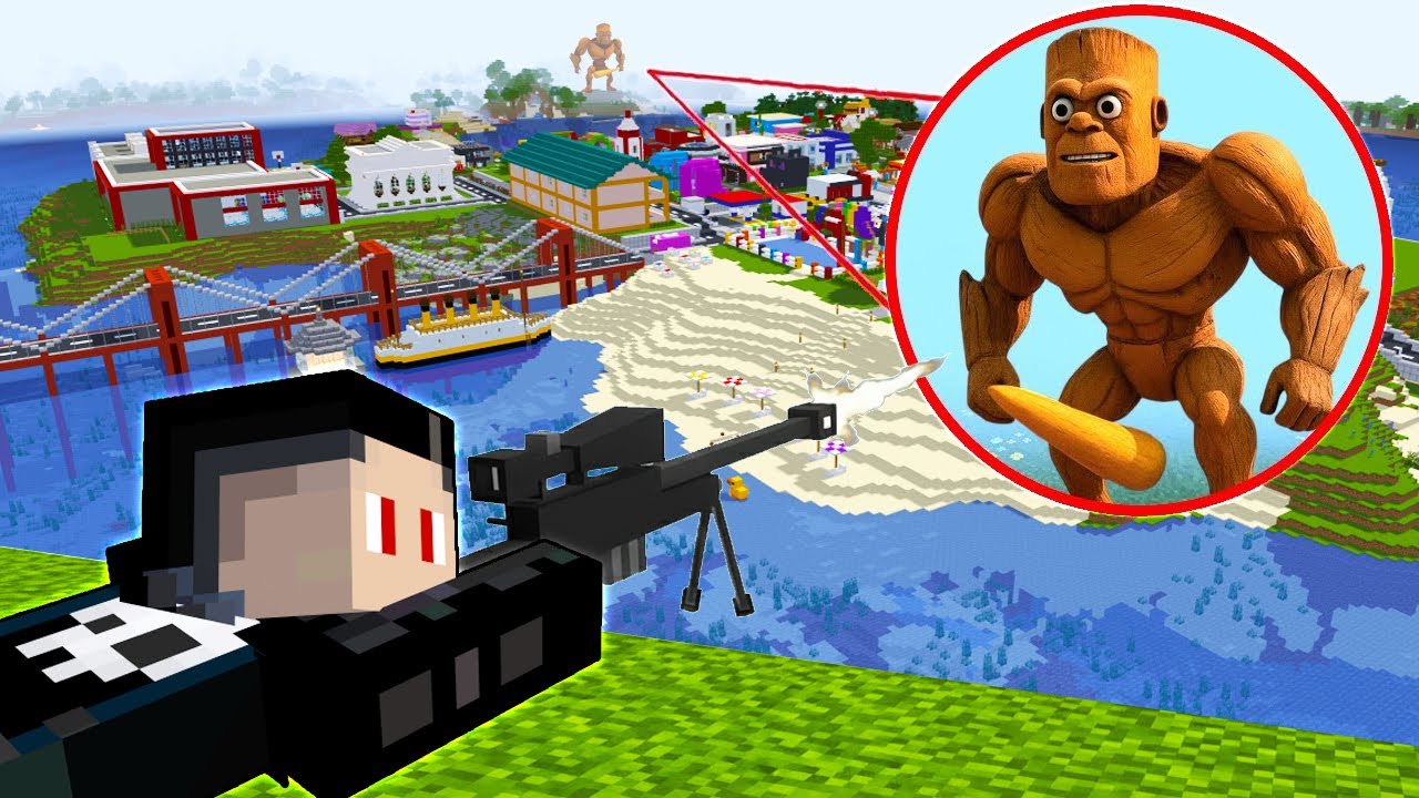 I Became a SNIPER to SAVE my Friends in Minecraft!