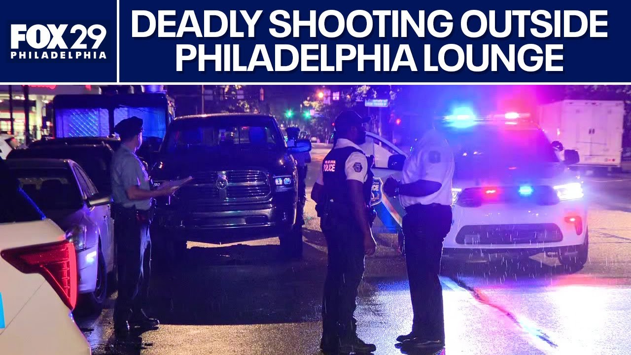 Man shot to death outside lounge in Philadelphia - YouTube