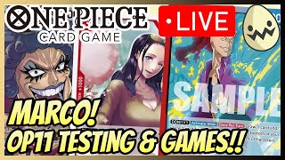 One Piece Card Game: OP11 Meta Marco Ranked Games and Testing! @TheEgman