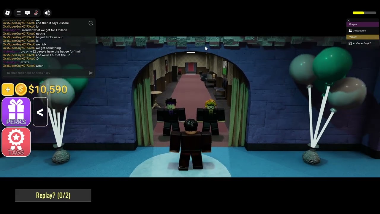 100% ( 1 million) ending in midnight gameshow