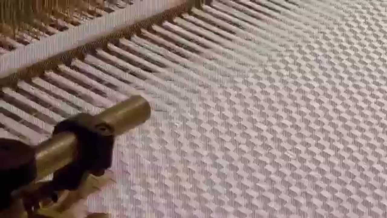 Fonctionnement D Un Metier Jacquard Youtube