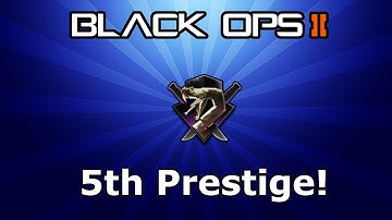 Black Ops 2 5th Prestige - What