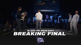 DUZK & ROY & WILLASTR8 VS PESTO & LAZINESS & JETLEG | 3VS3 BREAKING FINAL | Blaze The Maze 2024