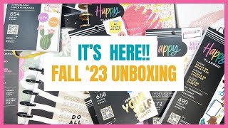 Unboxing | Happy Planner Fall '23 Release!
