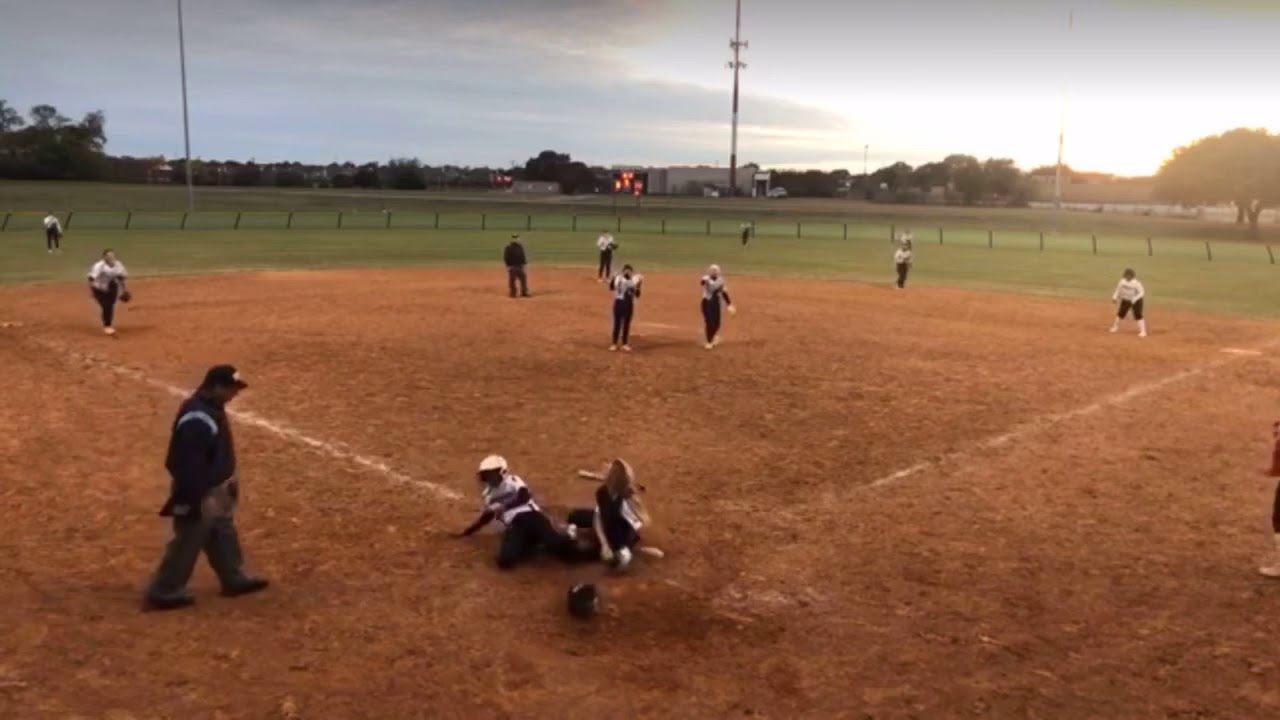 Malicious contact in softball! Player wasn’t even ejected! YouTube