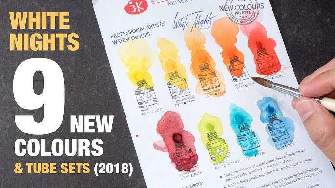 Pam's Cool Stuff for Raggedy Artists: St. Petersburg White Nights  Watercolors Review