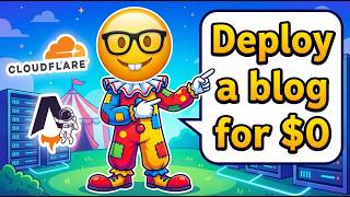 I Let AI Design My Blog, Then Deployed It for $0 | Cloudflare 🧡 Astro