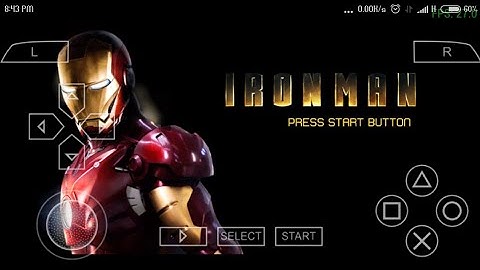 {430 mb}Iron Man 1 3D games + ppsspp game