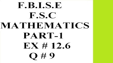 11th Class Maths | Chapter 12 | Exercise 12.6 | Question 9 | Application of Trigonometry