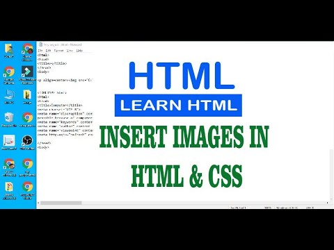 how to insert images in html and css || how to add image in html visual ...