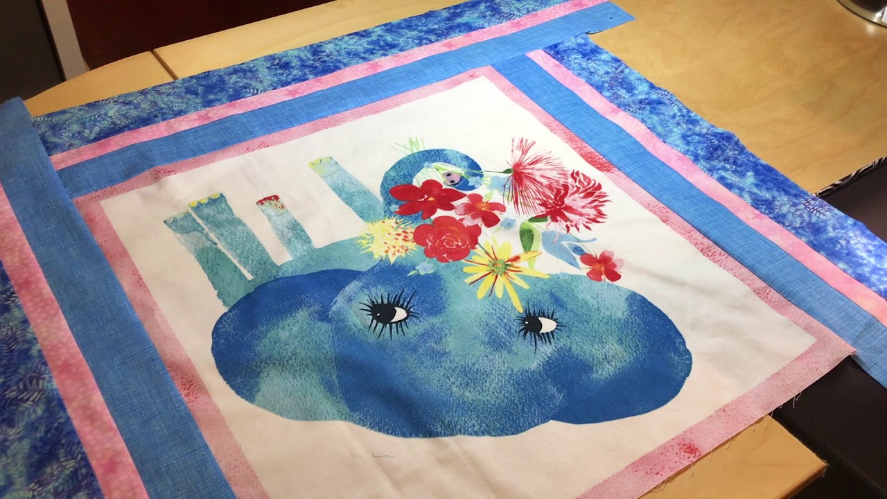 Asymmetrical borders with y seam