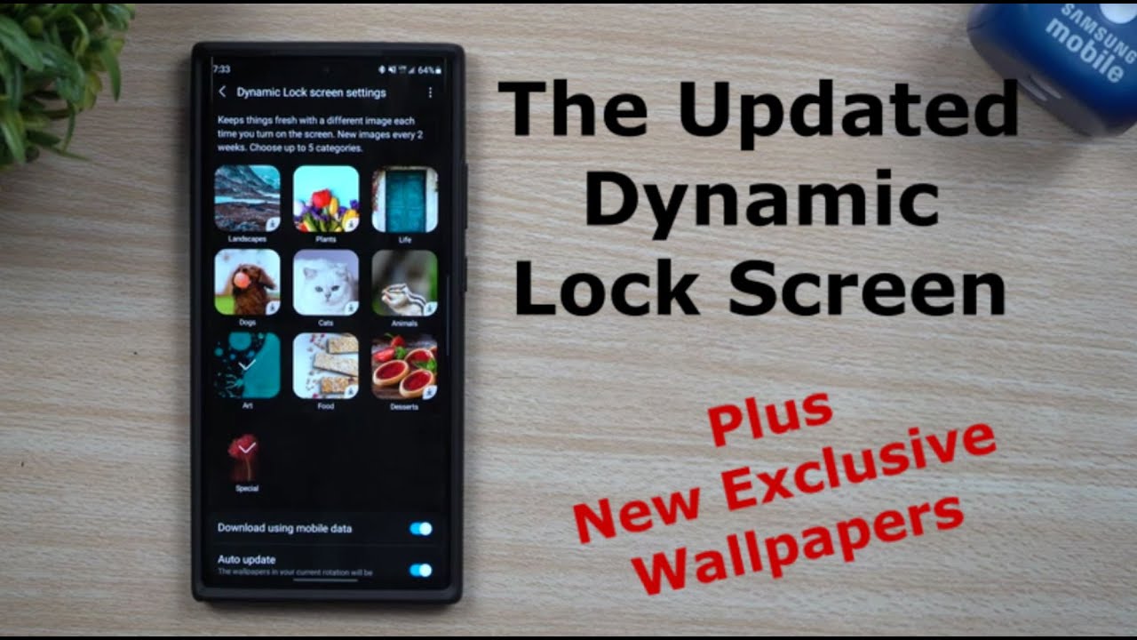 Samsung's Updated Dynamic Lock Screen PLUS Brand New Exclusive Wallpapers  (One UI  Beta) - YouTube