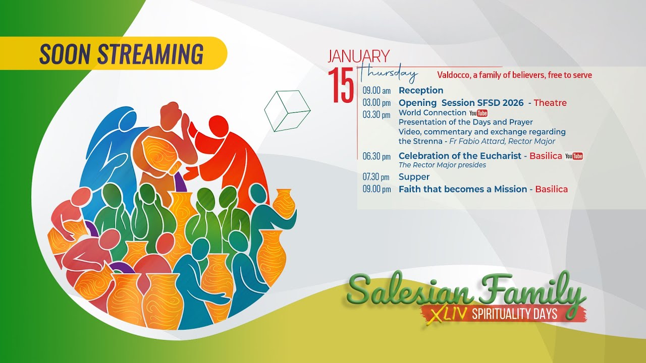 🇬🇧 SFSD 2026 15 JANUARY - Valdocco, a family of believers, free to serve