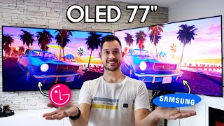 OLED de LG vs OLED de Samsung!! Samsung S95C vs LG C3