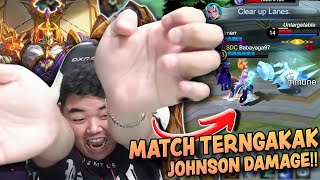KITA BUKTIKAN JOHNSON DAMAGE BISA DIGENDONG !!! #MLBB