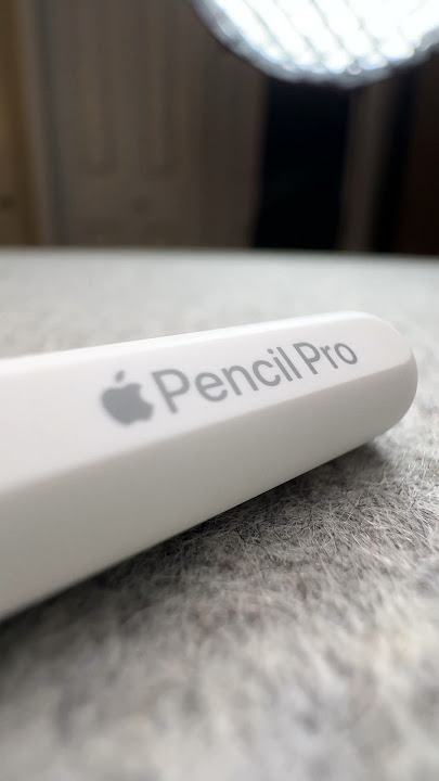 THE NEW APPLE PENCIL 