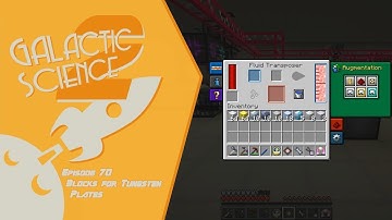 Galactic Science 2 #70 - Blocks for Tungsten plates