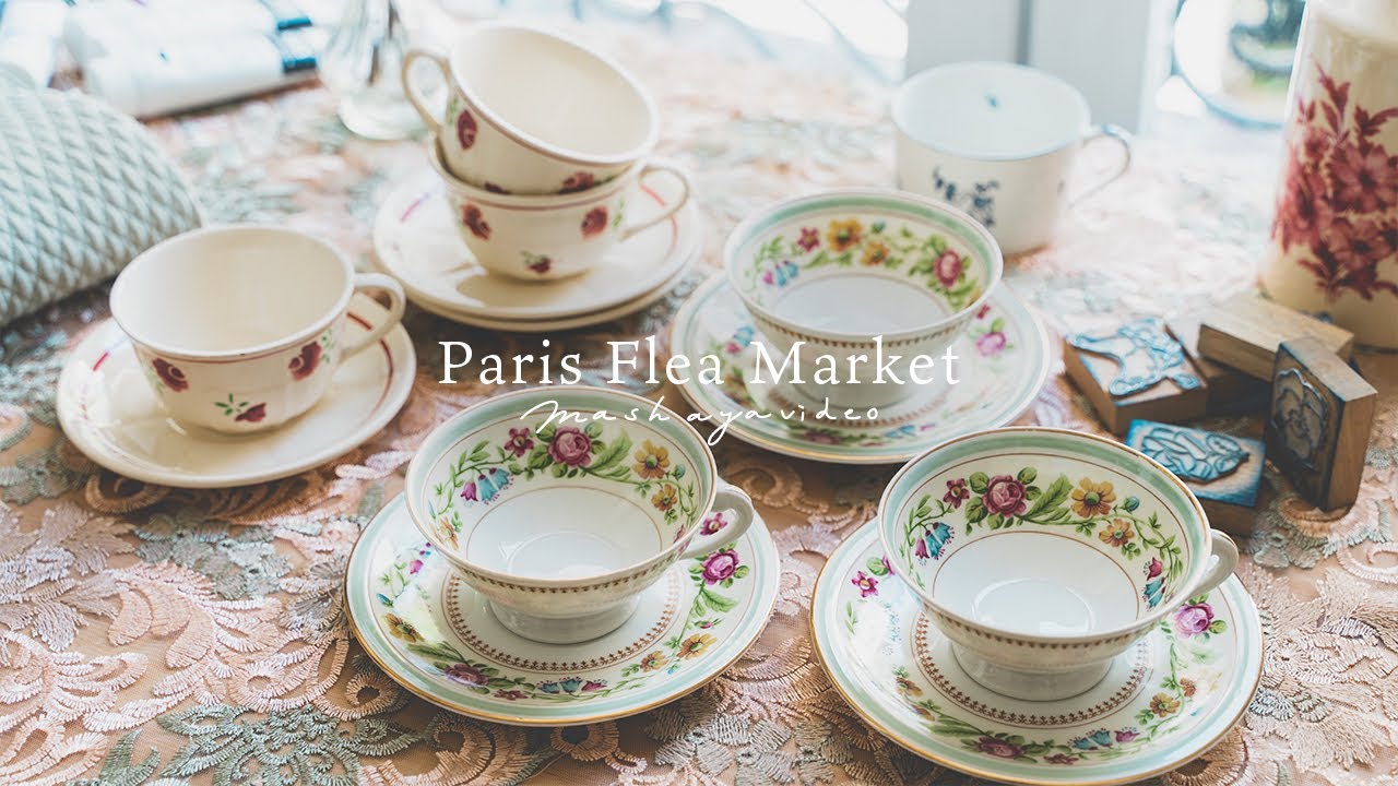 Shopping at Paris flea markets | Antique vintage hunting | Nice