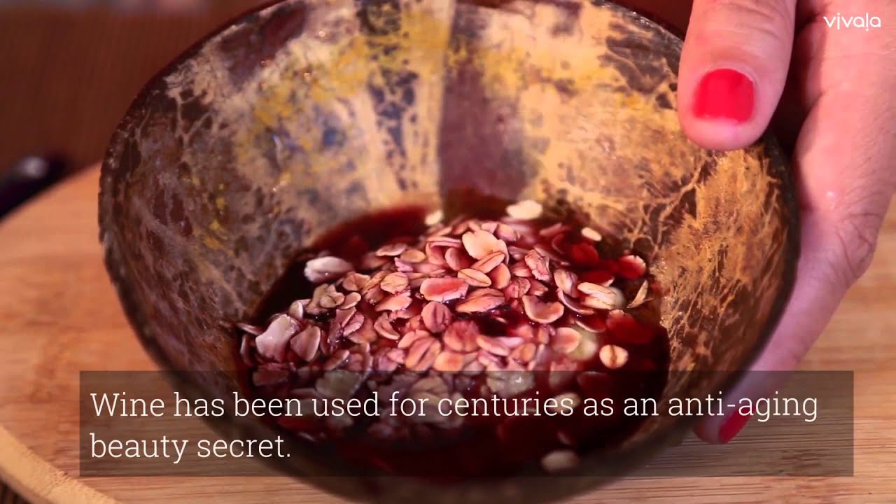 A Red Wine Mask To Keep your Face Fresh and Young YouTube