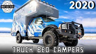 10 Newest Truck-Bed Campers that Combine Versatility and Off-Road Skills in 2020