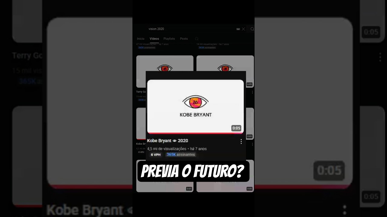 O Segredo do Canal que PREVIU o Futuro