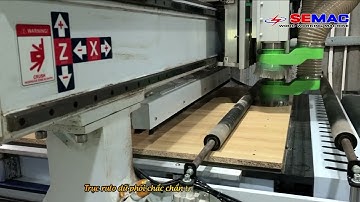 Máy Phay Khoan CNC 4 Đầu - SM 1325 A4 | Máy Gỗ Quốc Duy Channel
