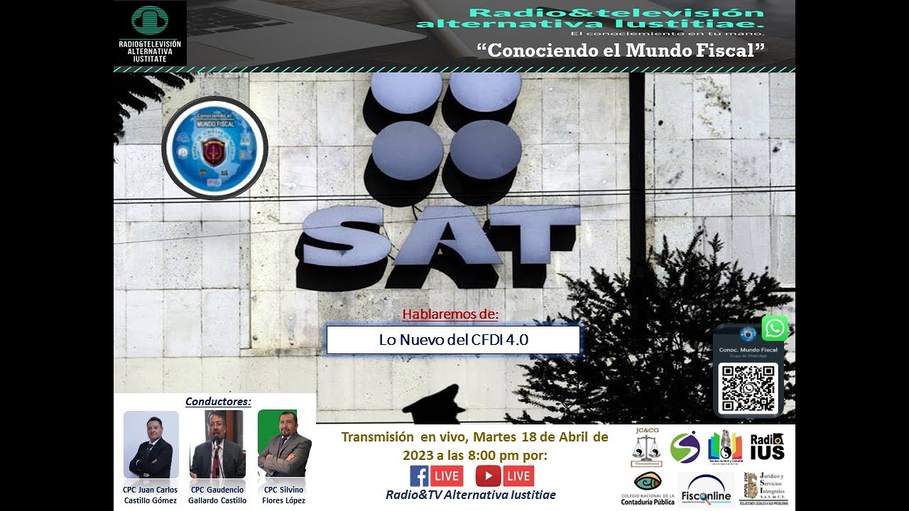Mundo Fiscal Conociendo el Mundo Fiscal - 18/Abr/2023 - Programa 95. - YouTube