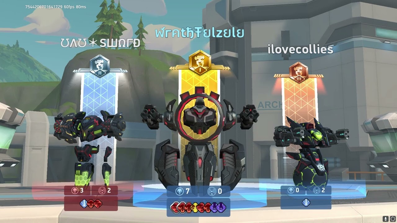 Mech Arena: Most Insane Match! UAU/OMEN 