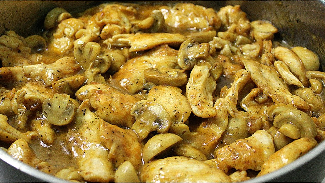 Black Pepper Mushroom Chicken | Easy & Flavorful Chicken Recipe | Cookingtripco