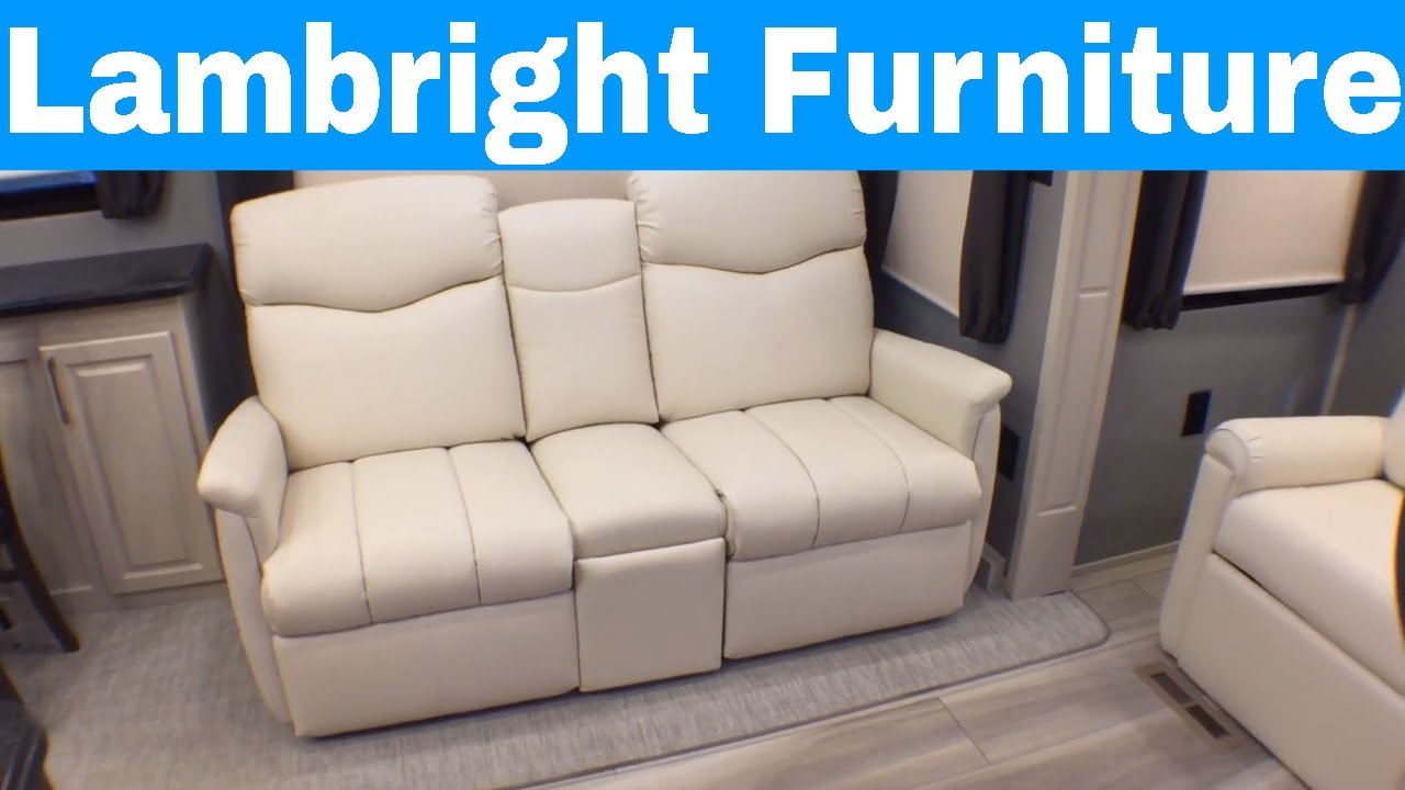Luxe luxury fifth wheel Lambright Furniture Ultra Fabrics YouTube